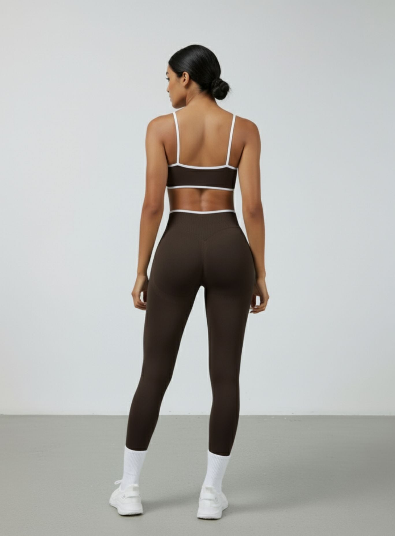 Athletica Sports Bra - Brown