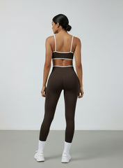 Athletica Sports Bra - Brown