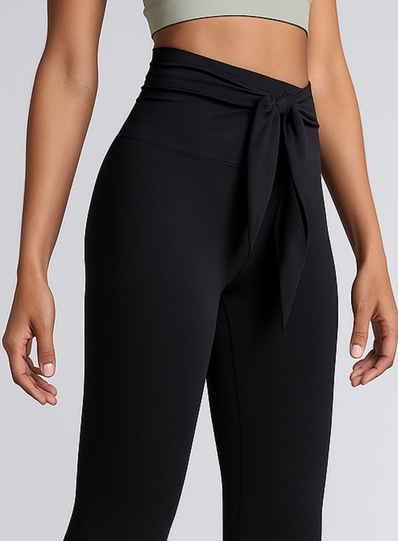 Bandage Fitness Legging - Black