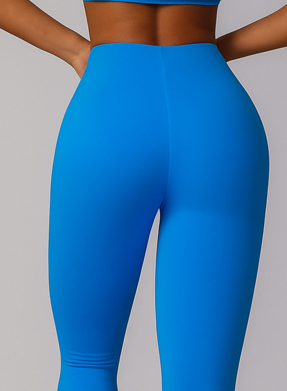 COREFLOW - Seamless Waist Leggings - Blue - VECTOR SPORTSWEAR