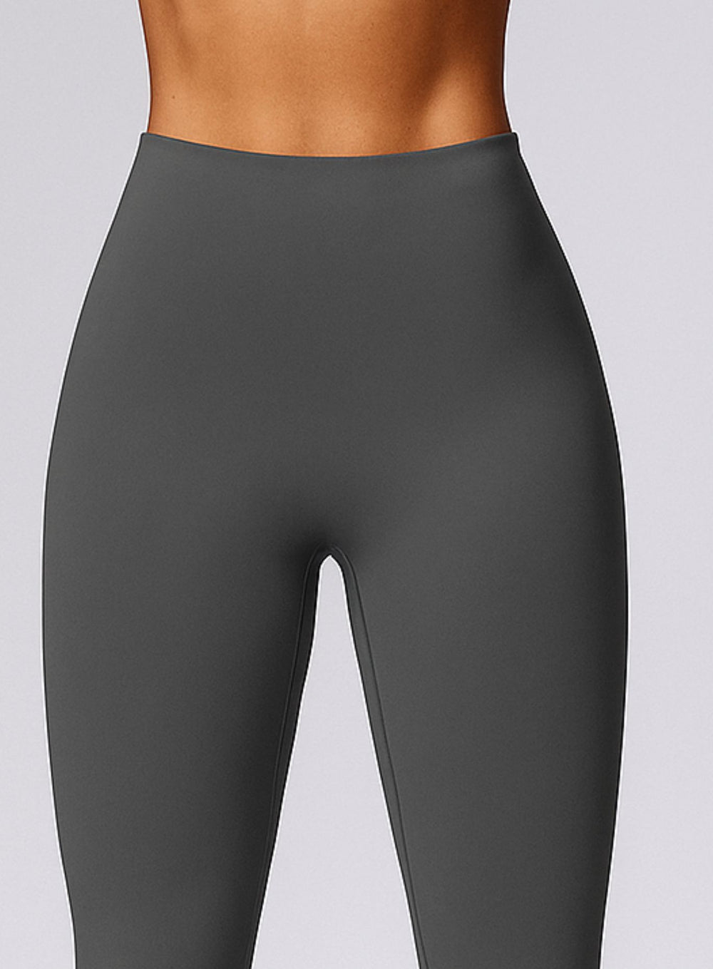 COREFLOW - Seamless Waist Leggings - Gray - VECTOR SPORTSWEAR