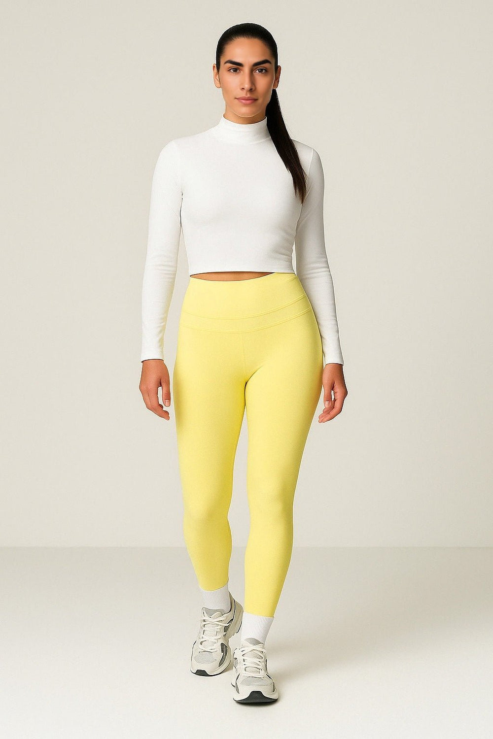 COREFLOW – Compression Legging - Goose Yellow - VECTOR SPORTSWEAR