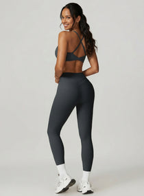 CoreFlow Sports Bra - Slate Grey - VECTOR SPORTSWEAR