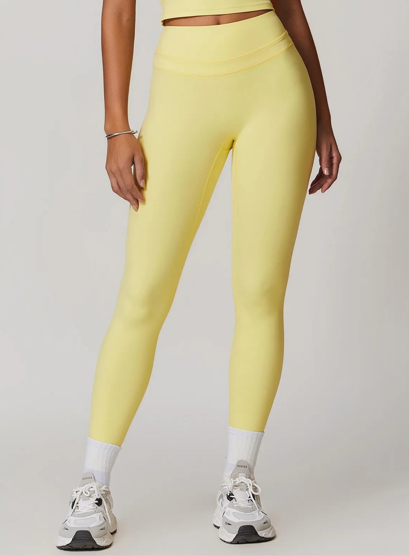 COREFLOW – Compression Legging - Goose Yellow