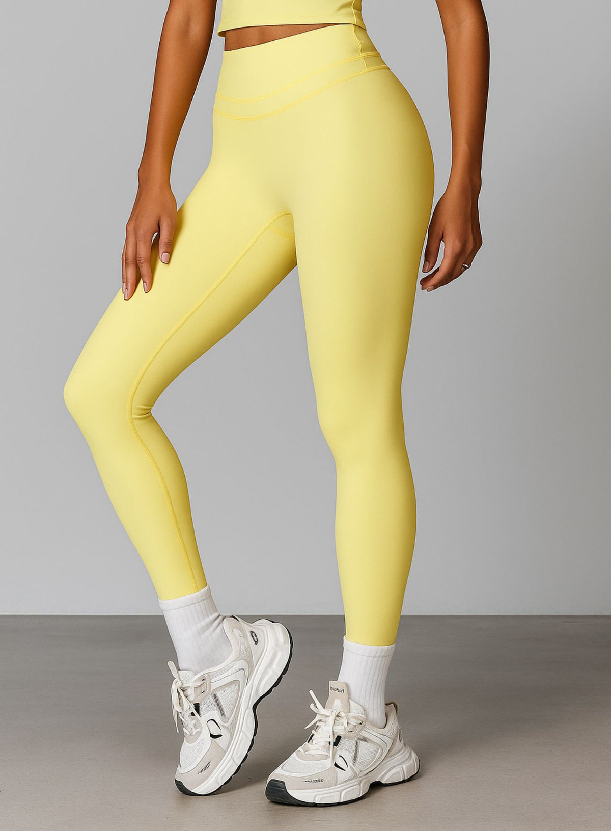 COREFLOW – Compression Legging - Goose Yellow