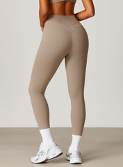 COREFLOW – Compression Legging - Ivory Beige