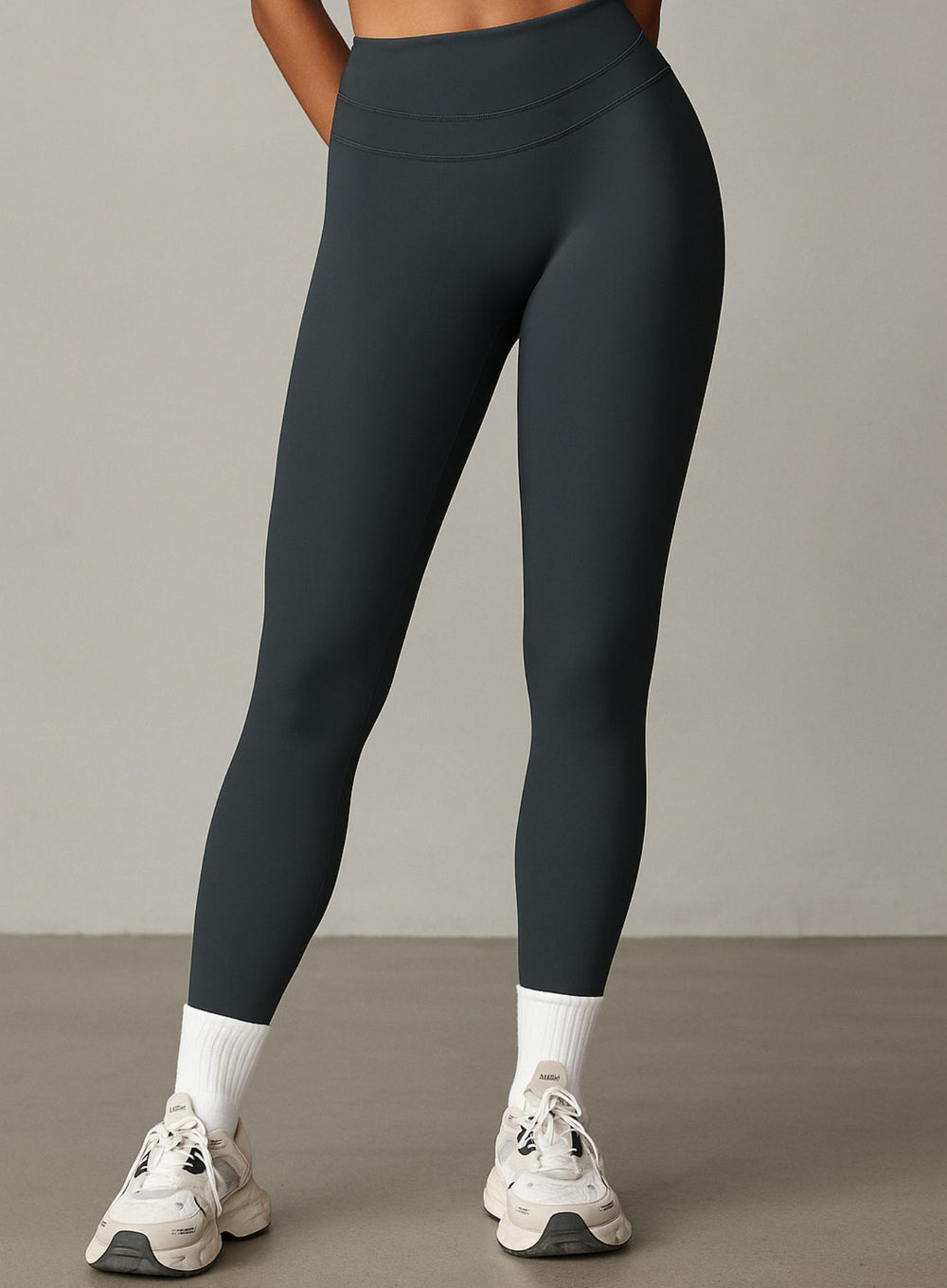 COREFLOW – Compression Legging - Slate Grey - VECTOR SPORTSWEAR