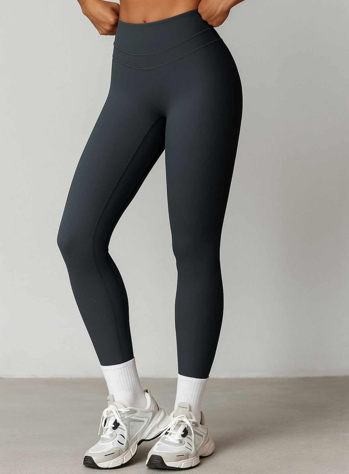 COREFLOW – Compression Legging - Slate Grey - VECTOR SPORTSWEAR