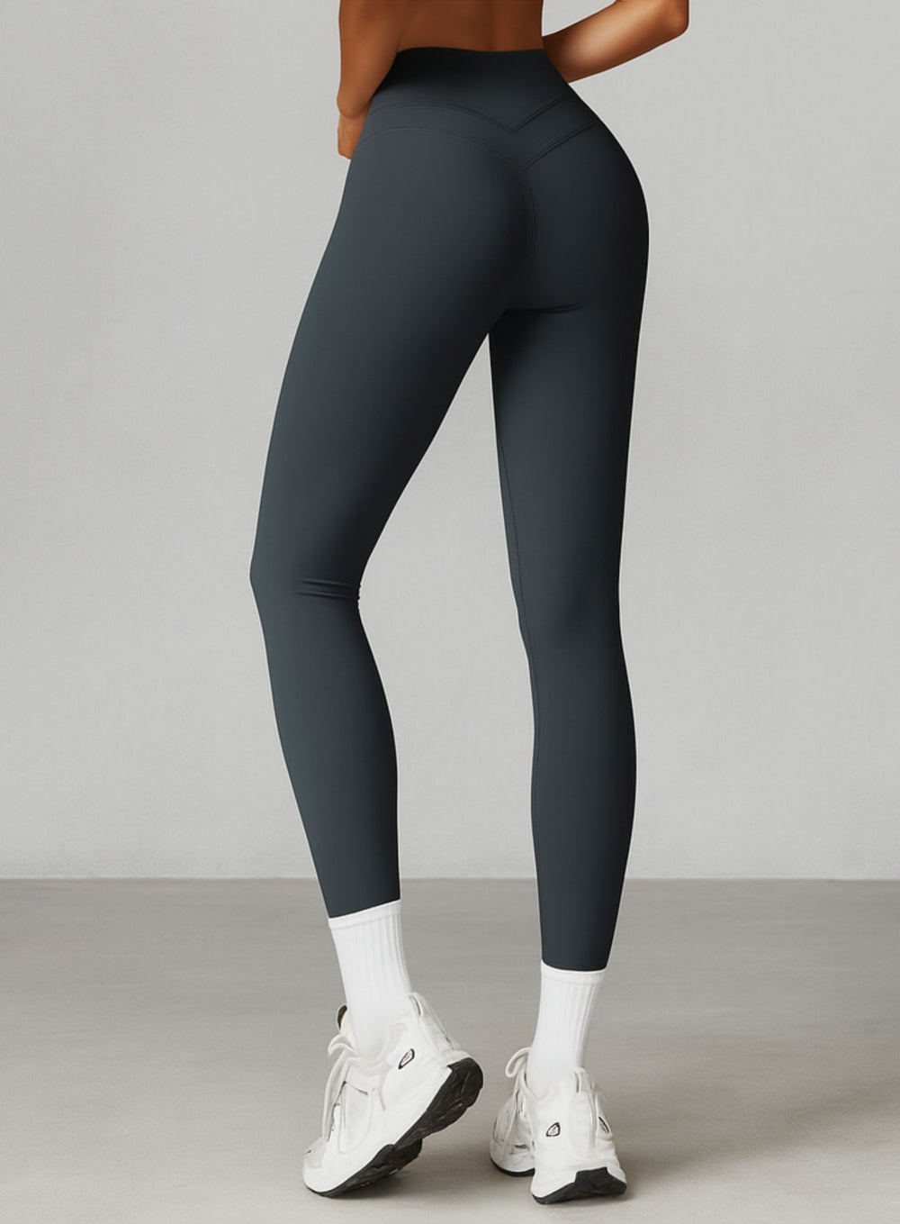 COREFLOW – Compression Legging - Slate Grey - VECTOR SPORTSWEAR
