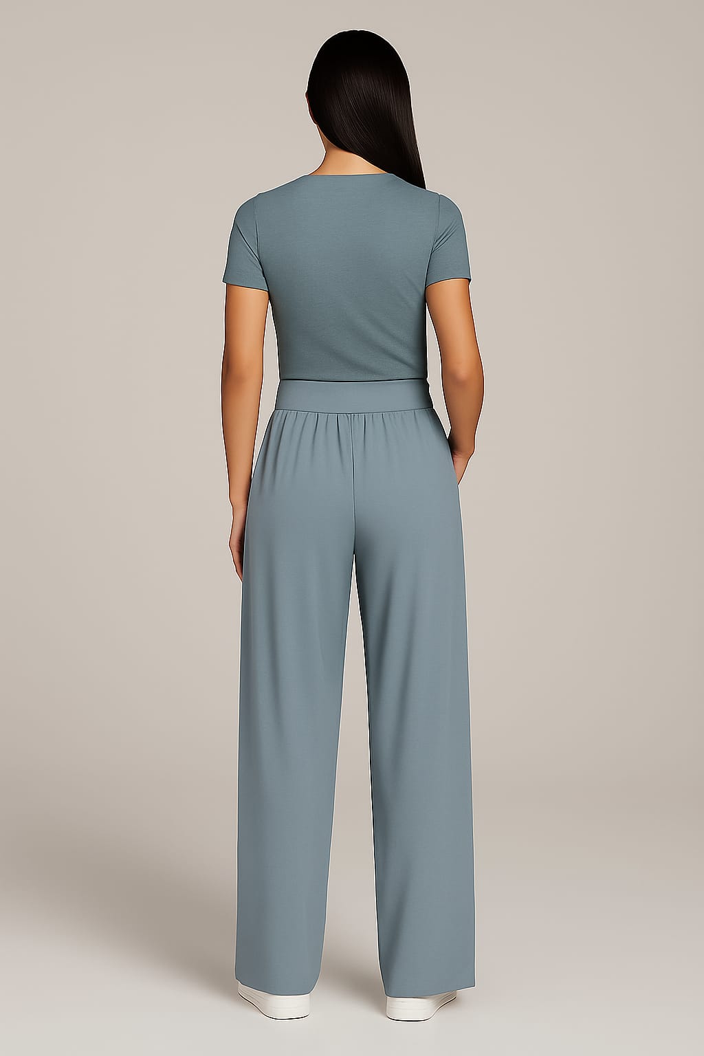 CloudDrape Activewear Pants - Rhino Gray