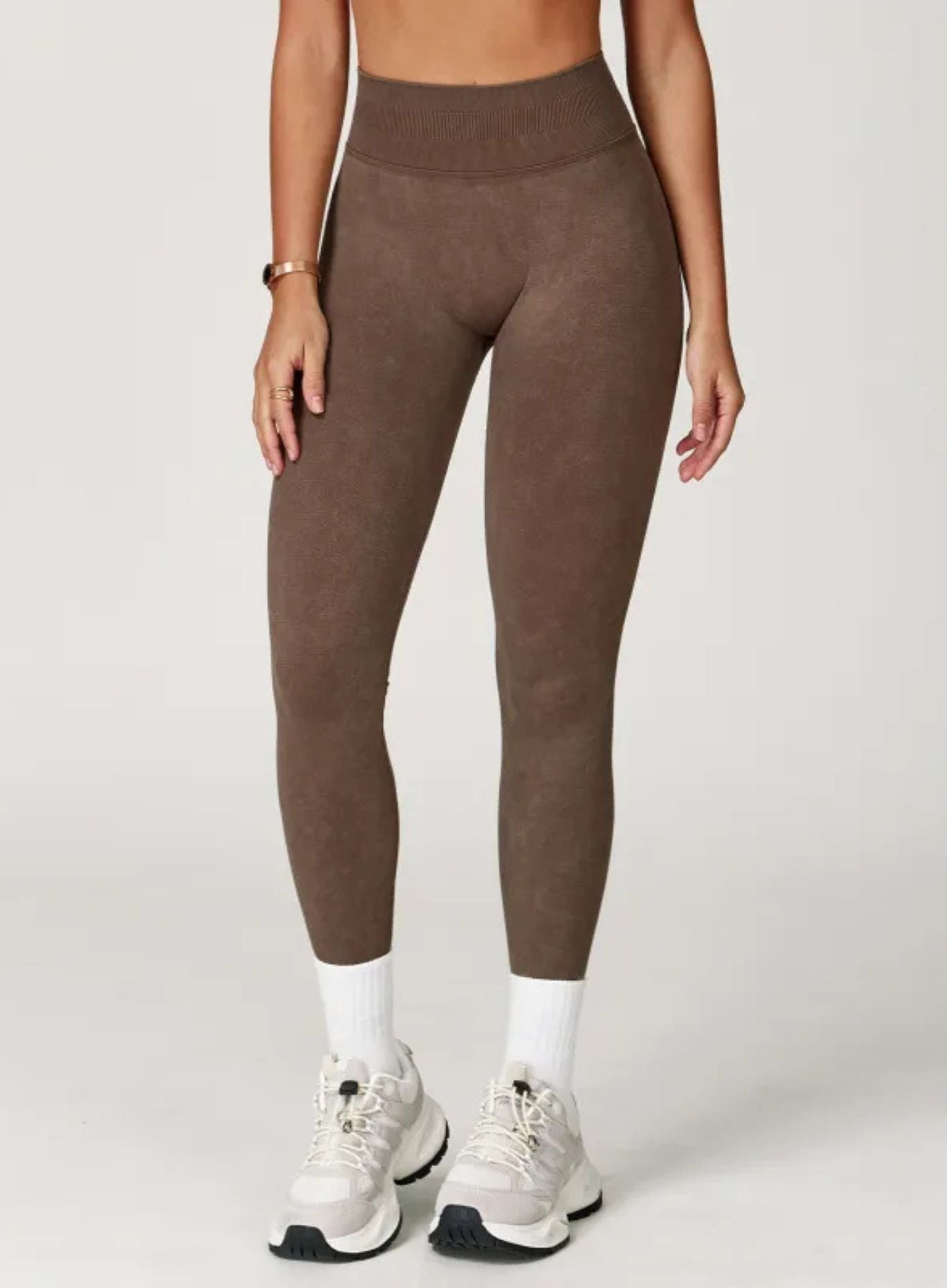CloudSculpt Seamless Leggings - Brown Secondary image