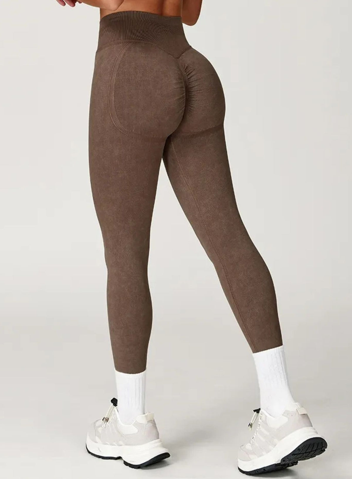 CloudSculpt Seamless Leggings - Brown