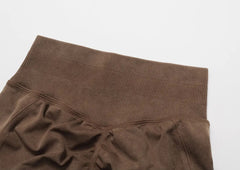 CloudSculpt Seamless Leggings - Brown