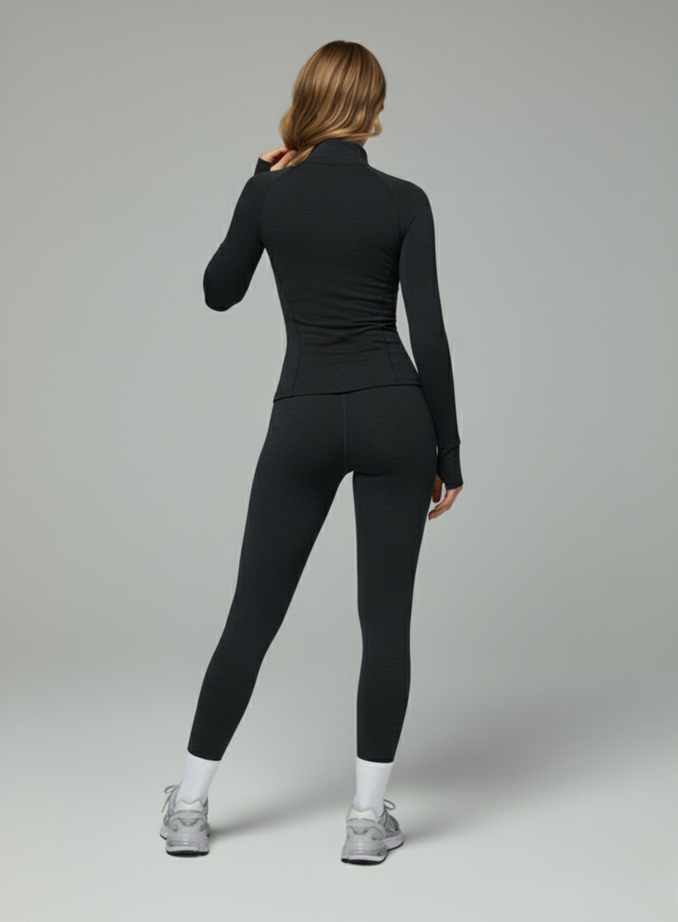 CloudSense Seamless Zip Top | Women’s Brushed Sculpt Fitness Jacket | Vectorsportswear