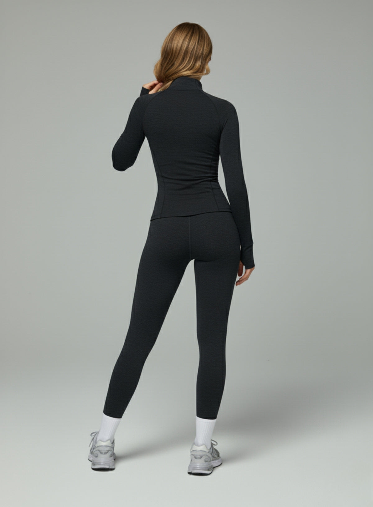CloudSense Seamless Zip Top | Women’s Brushed Sculpt Fitness Jacket | Vectorsportswear