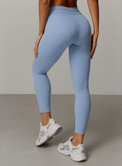 CloudSense High-Waist Legging - Gray Blue