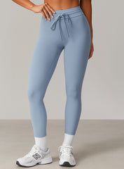 CloudSense High-Waist Legging - Gray Blue