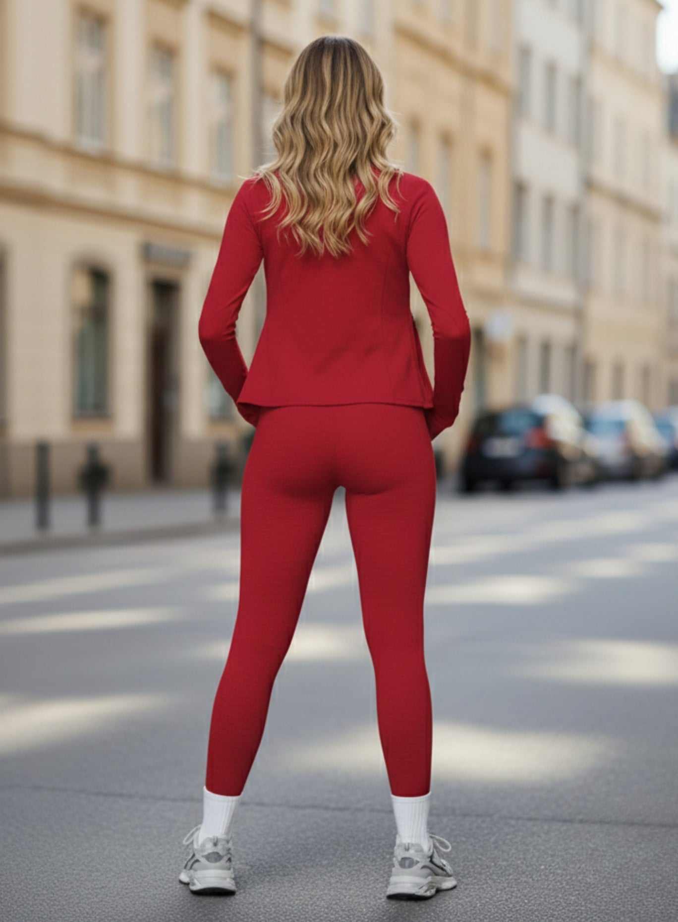 Women's seamless brushed high-waisted leggings with sculpt fit, designed for training and yoga | Vectorsportswear