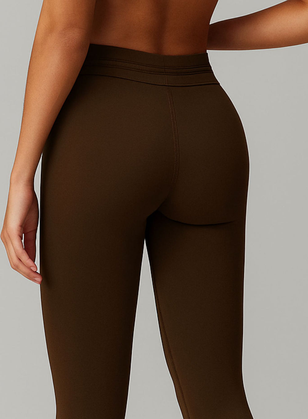 CloudSense High - Waist Legging - Birch Tea Brown - VECTOR SPORTSWEAR