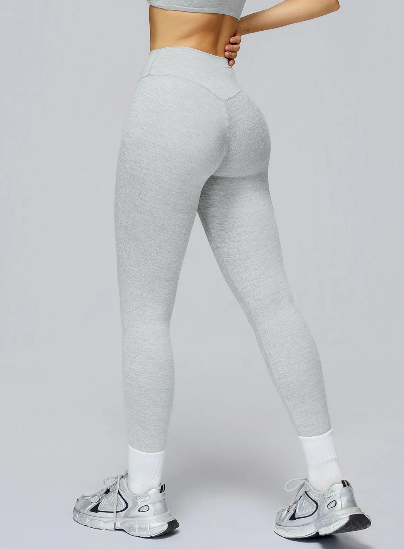 Women's CloudSense brushed seamless high-waist leggings in soft sculpt fit for gym and yoga | Vectorsportswear