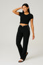 CloudSoft Relaxed Fit Pant - Black - VECTOR SPORTSWEAR
