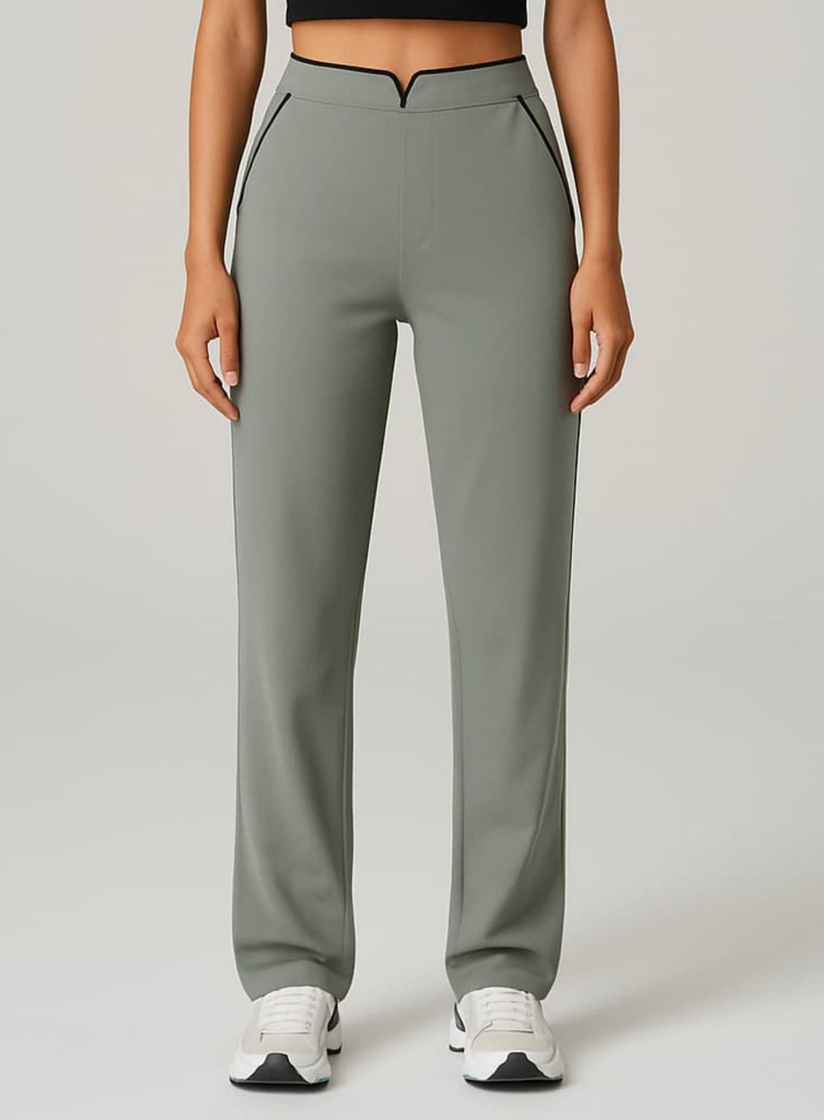 CloudSoft Relaxed Fit Pant - Silver Gray Black - VECTOR SPORTSWEAR Main image