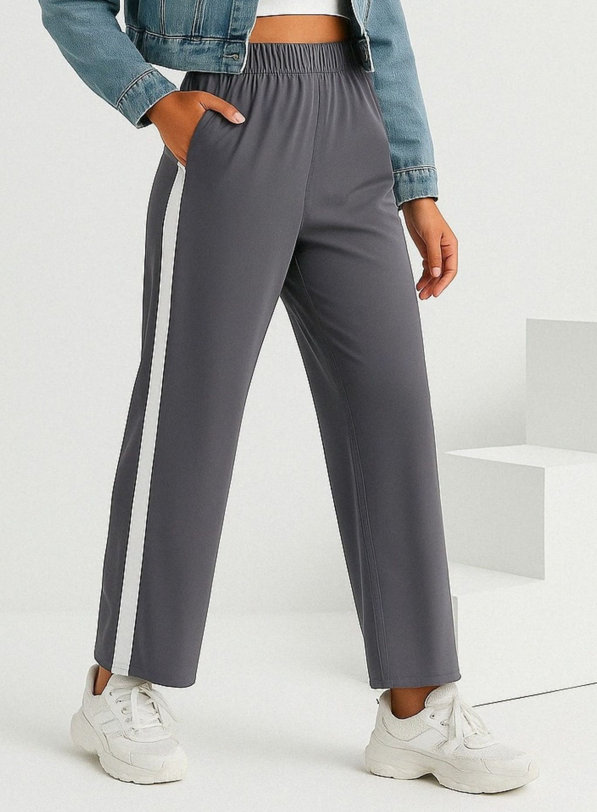 ComfiCore - Wide2Tight Active Pants - Urban Gray - VECTOR SPORTSWEAR Main image