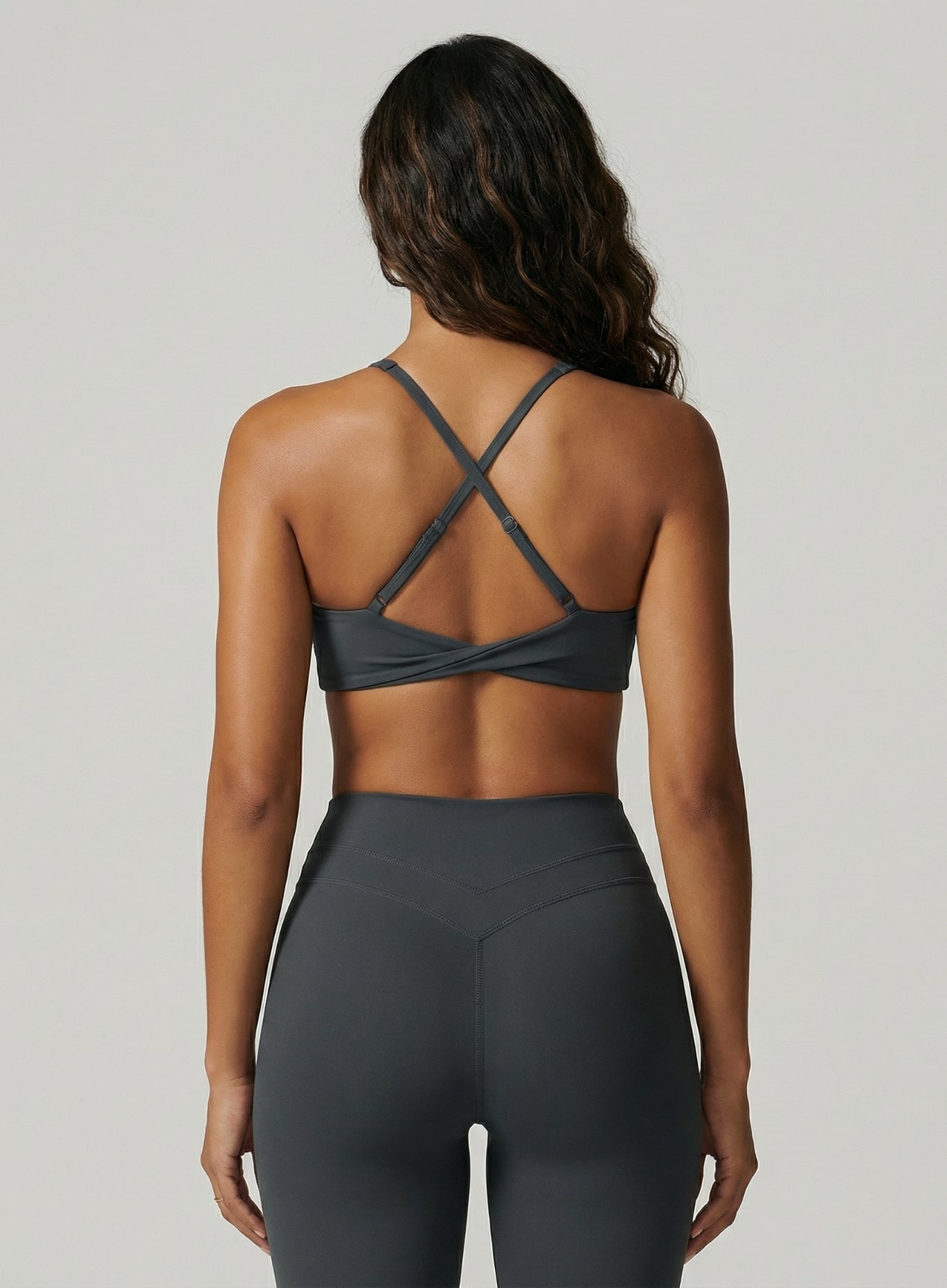 CoreFlow Sports Bra - Slate Grey - VECTOR SPORTSWEAR