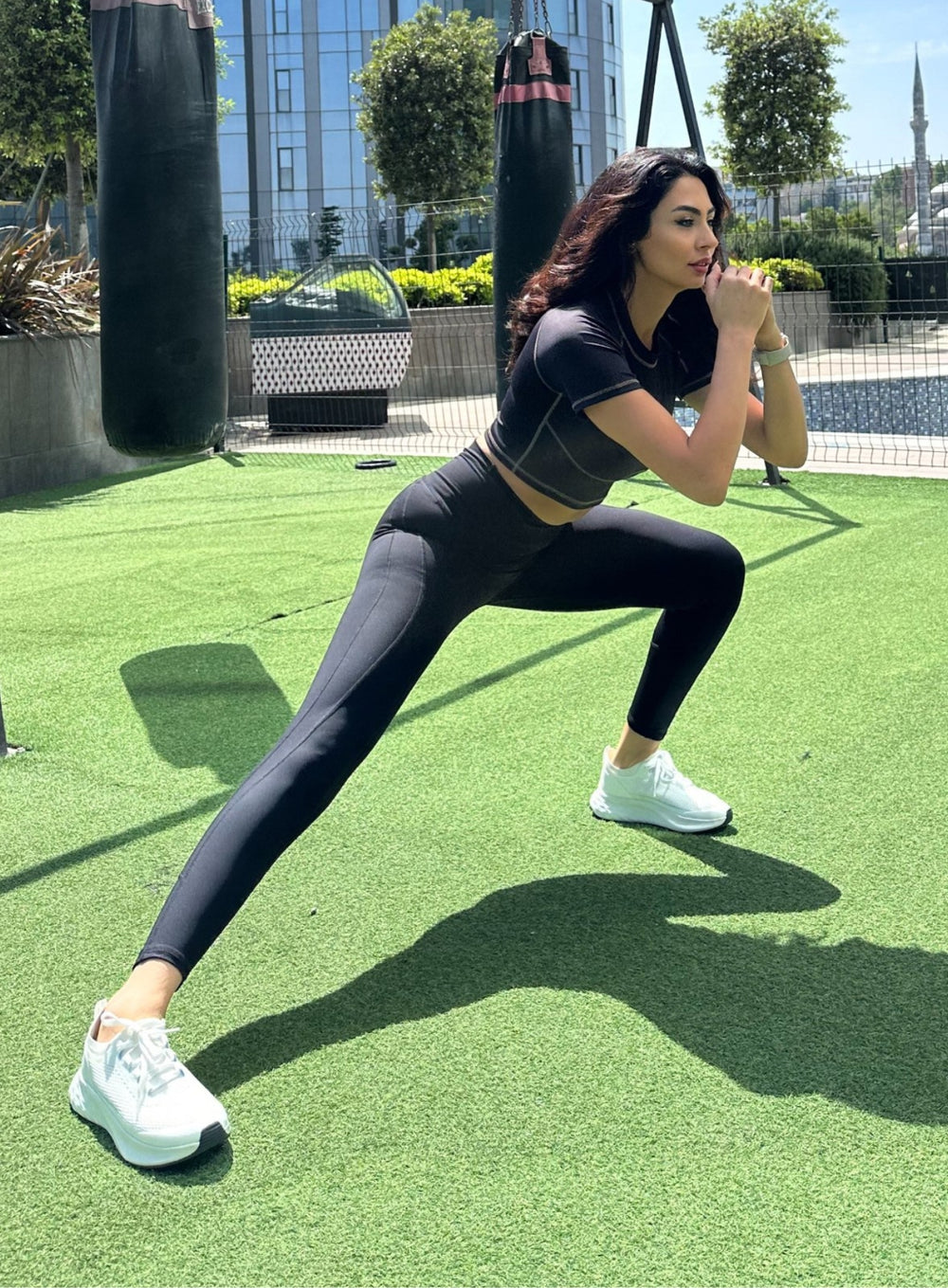 FREYA - UltraFlex Polyamide Legging - Black - VECTOR SPORTSWEAR