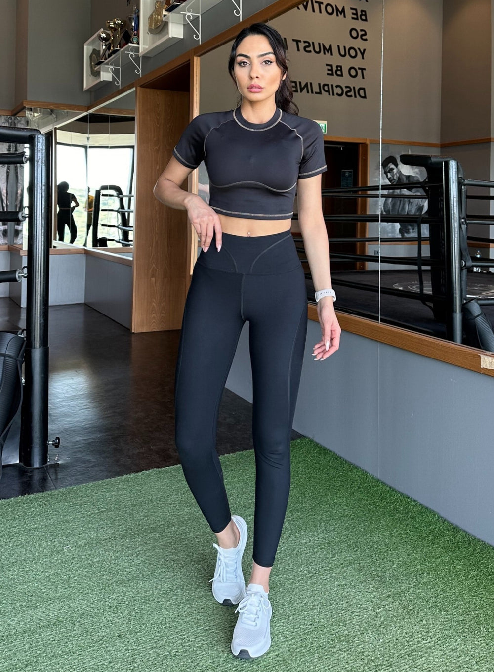 FREYA - UltraFlex Polyamide Legging - Black - VECTOR SPORTSWEAR