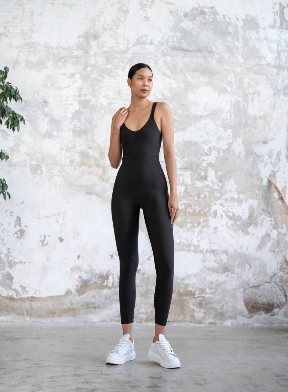 FRIGG - GlamourGlide Jumpsuit - Black - VECTOR SPORTSWEAR