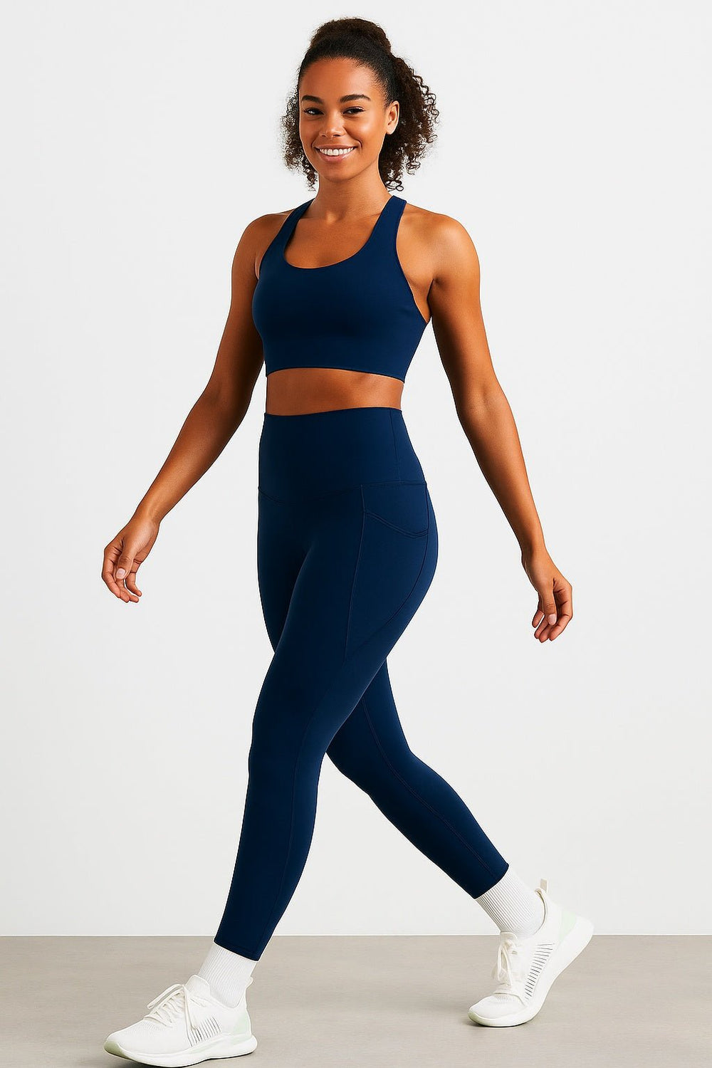 FlexAura Legging - Navy Blue - VECTOR SPORTSWEAR