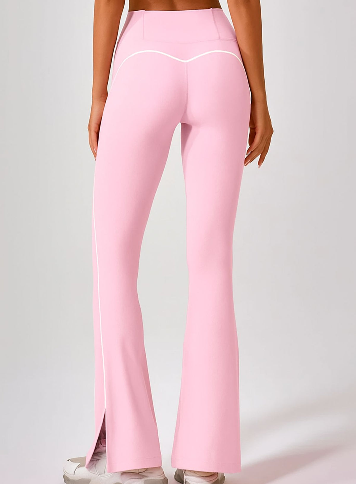 FlareFit Yoga Leggings - Pink - VECTOR SPORTSWEAR Main image