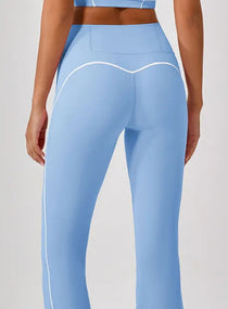 FlareFit Yoga Leggings - Water Blue - VECTOR SPORTSWEAR