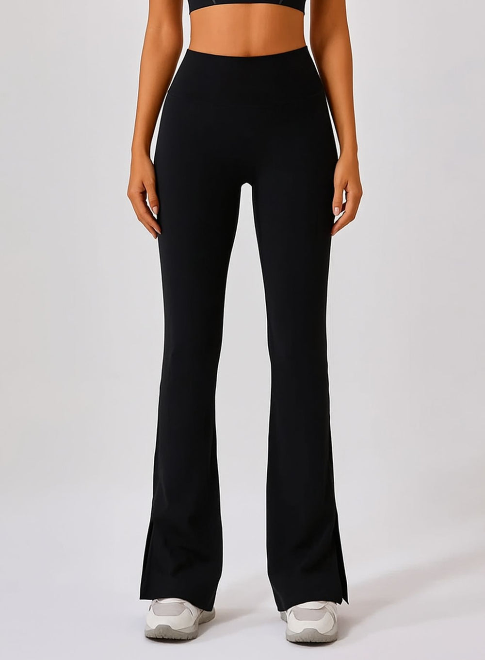 FlareFit Yoga Leggings - Black - VECTOR SPORTSWEAR