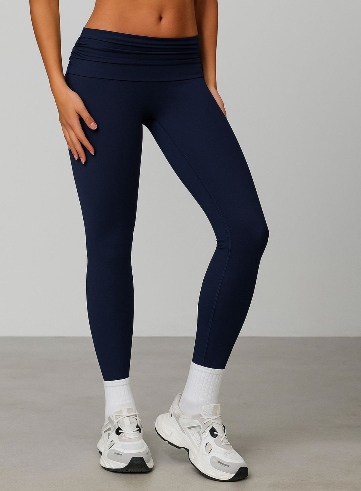 FlexFold™ CloudTouch Legging Navy Blue