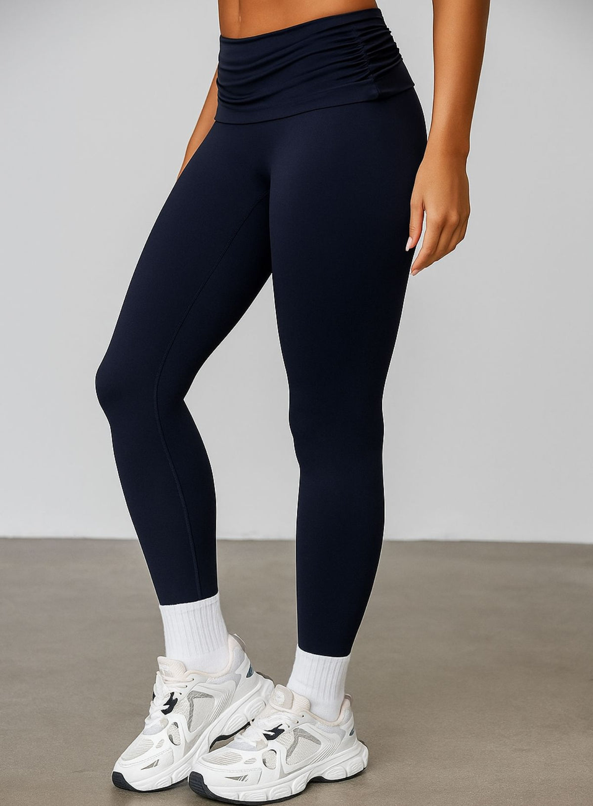 FlexFold™ CloudTouch Legging Navy Blue
