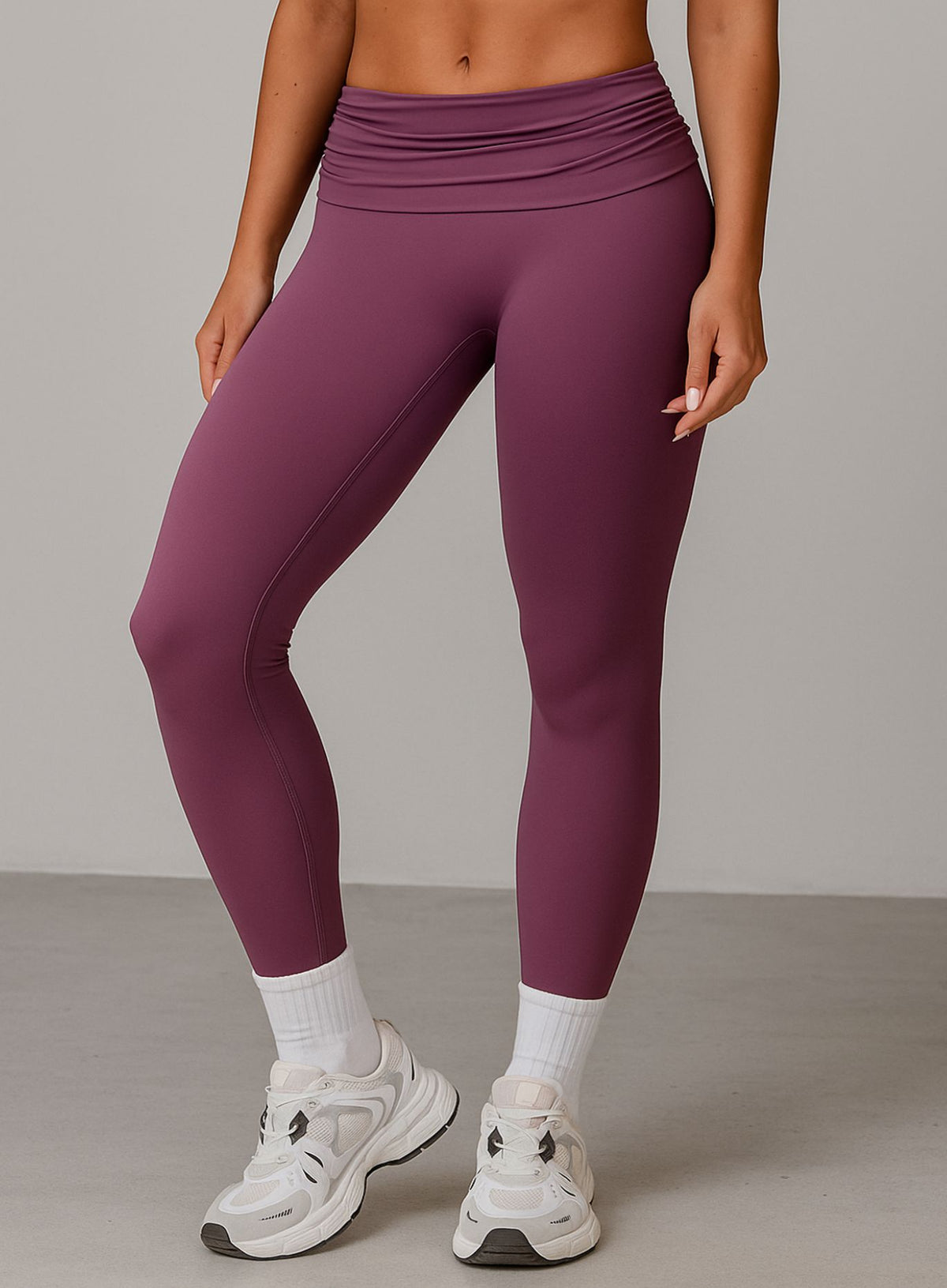 FlexFold™ CloudTouch Legging Prune Purple