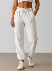 FlexTrail Loose Jogger - White
