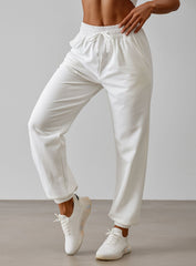 FlexTrail Loose Jogger - White