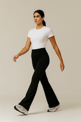 FlowRise - Ruched Waist Legging - Black