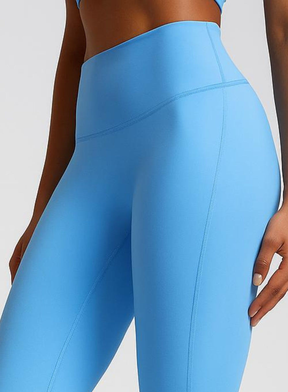 GERD - PowerPulse Wide - Leg Legging - Sky Blue - VECTOR SPORTSWEAR