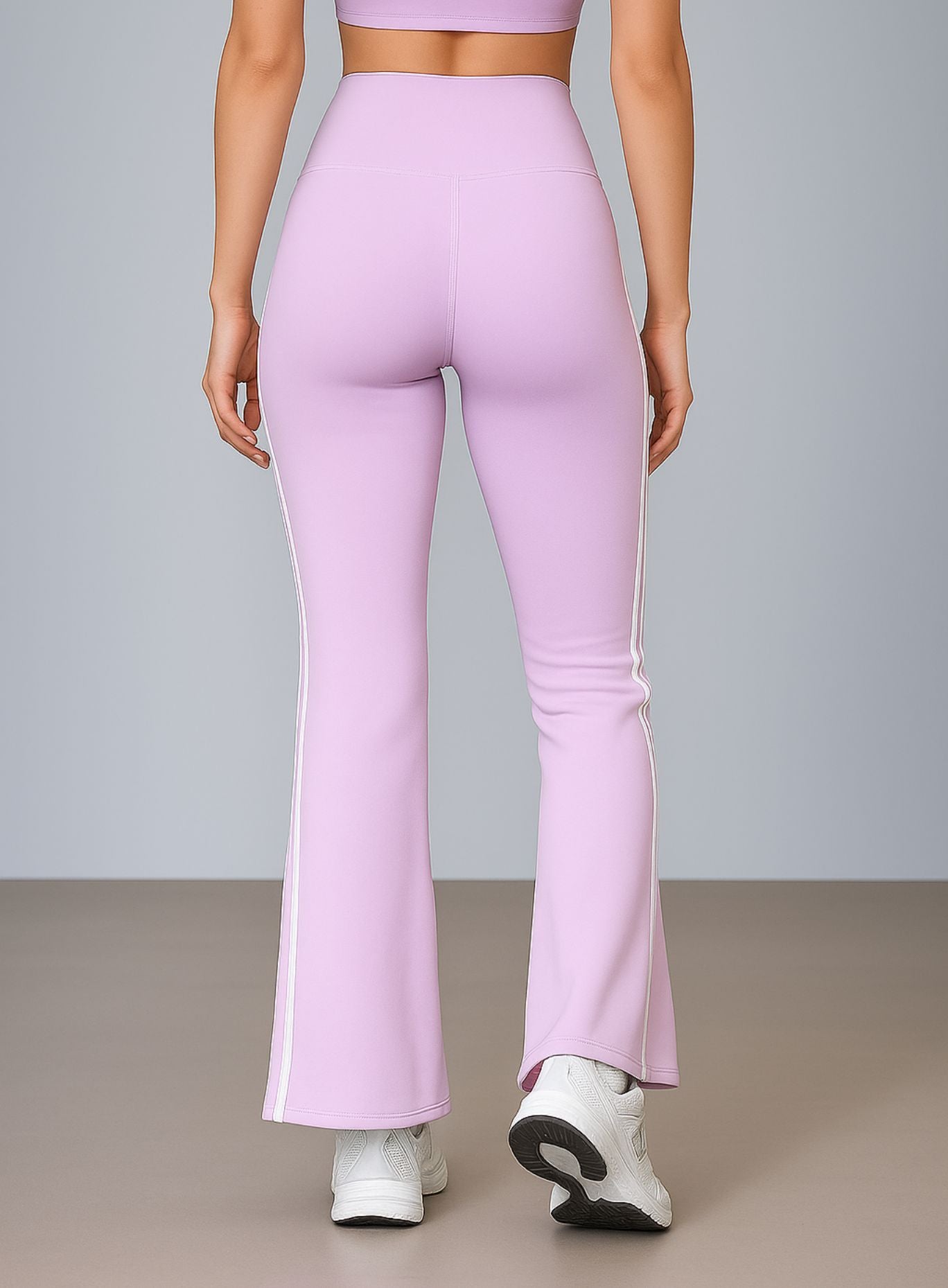 GERD – Wide-Leg Fitness Legging - Mist Purple