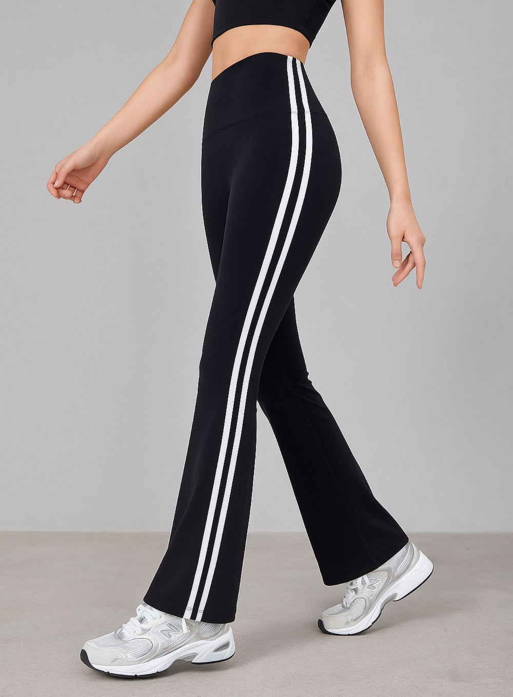 GERD – Wide - Leg Fitness Legging - Black - VECTOR SPORTSWEAR