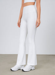 GERD – Wide-Leg Fitness Legging - Coconut Milk White