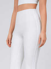 GERD – Wide-Leg Fitness Legging - Coconut Milk White