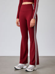 GERD – Wide-Leg Fitness Legging - Maroon