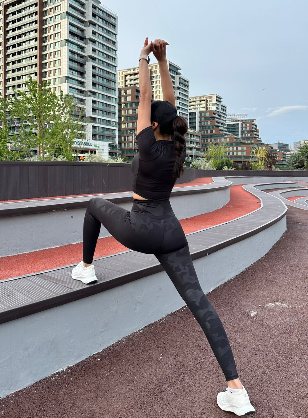 GONDUL - Camouflage Comfort Legging - Black - VECTOR SPORTSWEAR