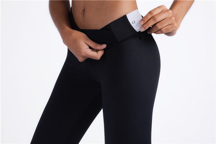 Bandage Fitness Legging - Black - VECTOR SPORTSWEAR