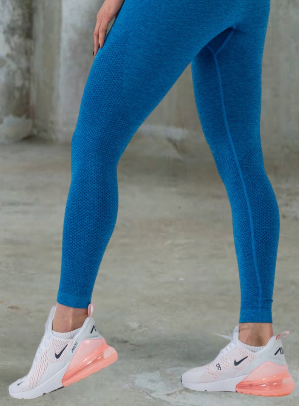 HERA - HYDRAFIT SEAMLESS JUMPSUIT - BLUE - VECTOR SPORTSWEAR